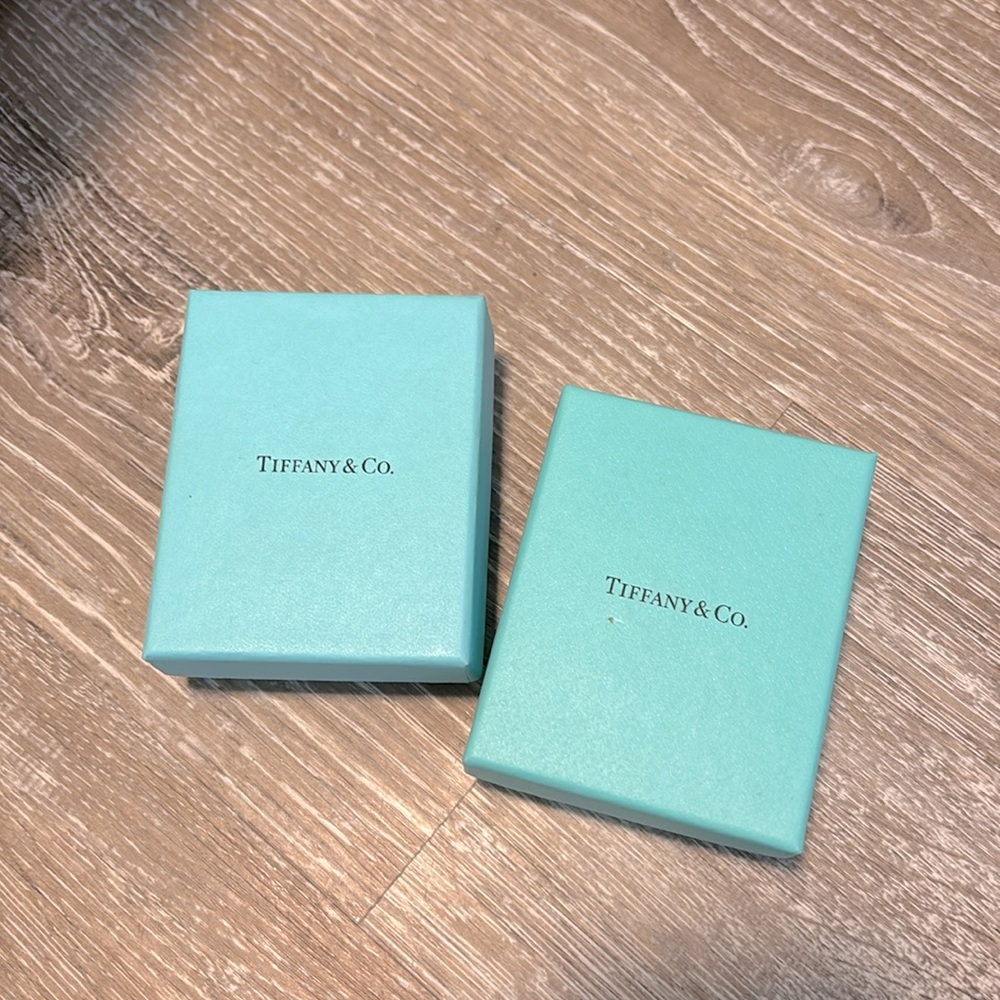 2 Tiffany jewelry boxes